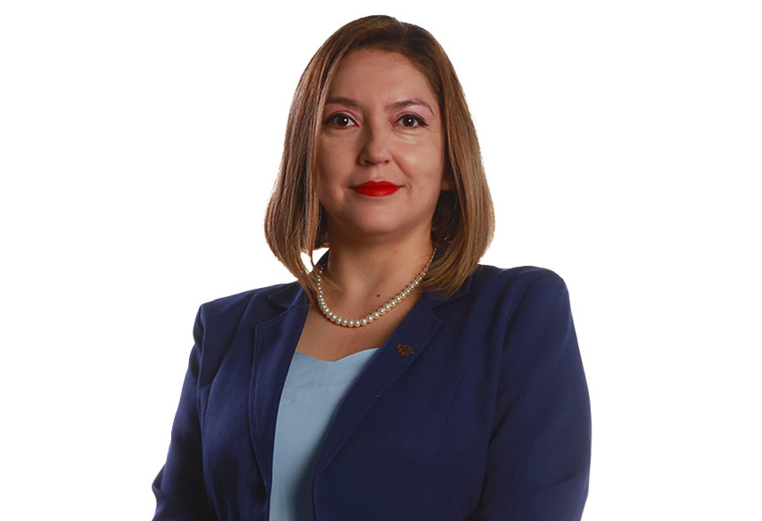 Rocio Baldárrago, directora de Relaciones Internacionales