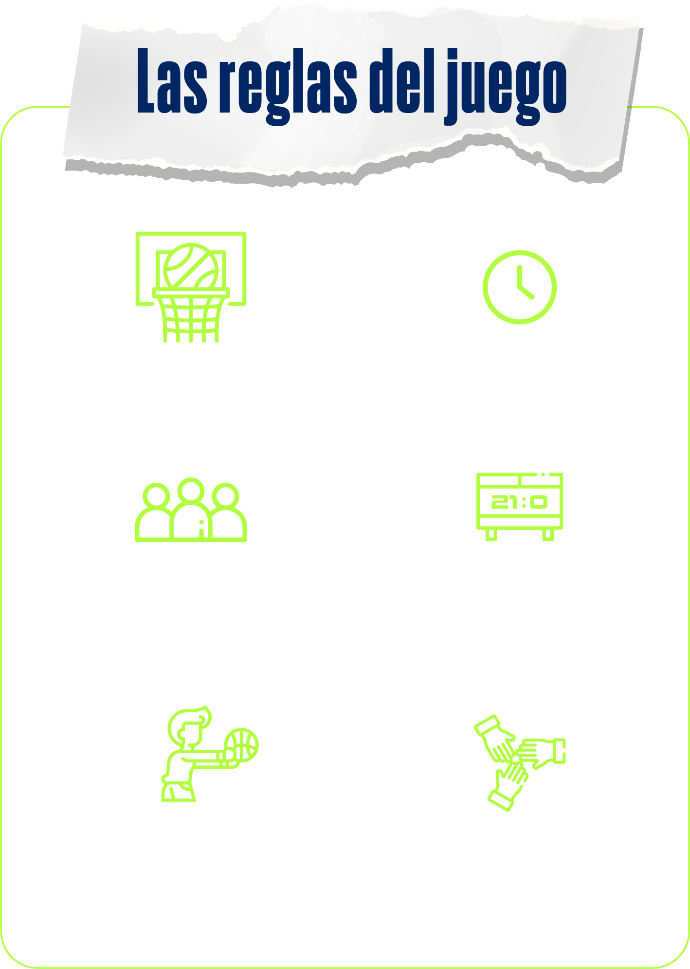 Las reglas del juego